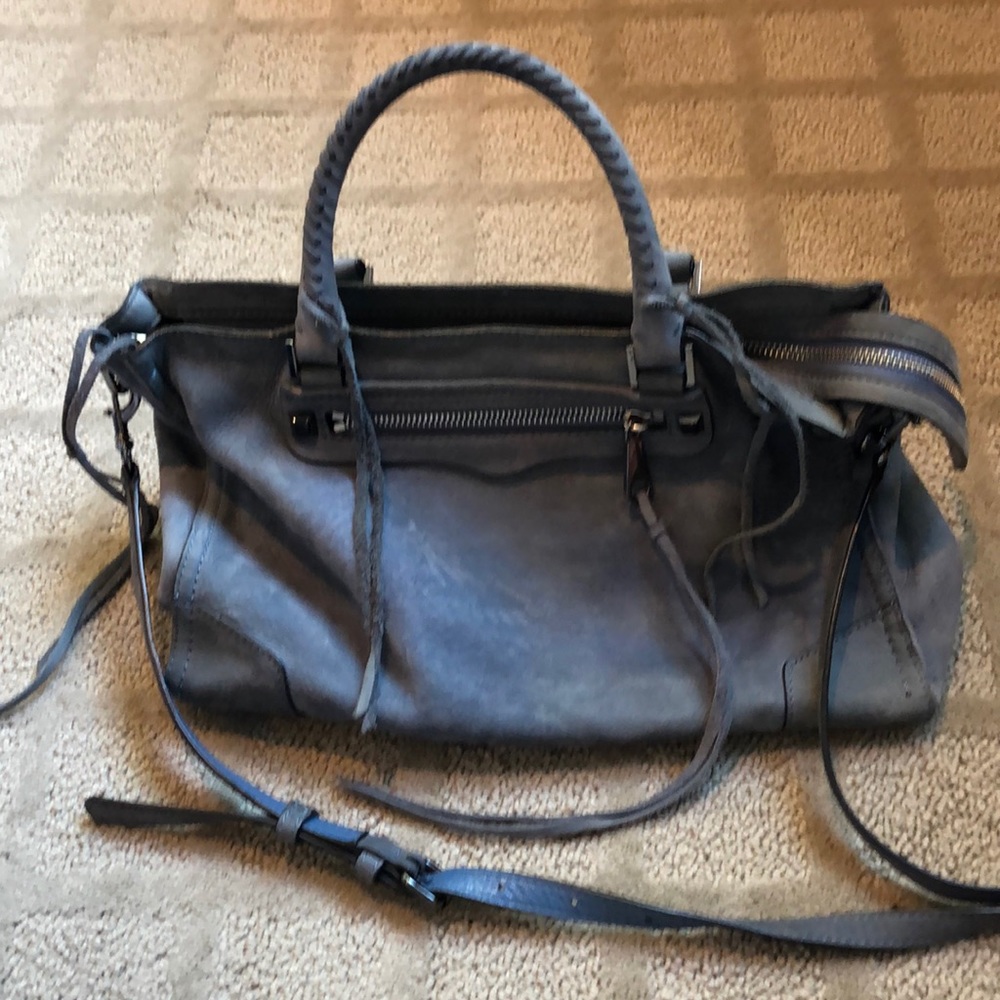 Rebecca Minkoff suede handbag